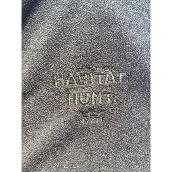 Boyt Harness Company XL Brown Fleece Vest NWTF Embroidered Outdoor Apparel - Picture 3 of 6
